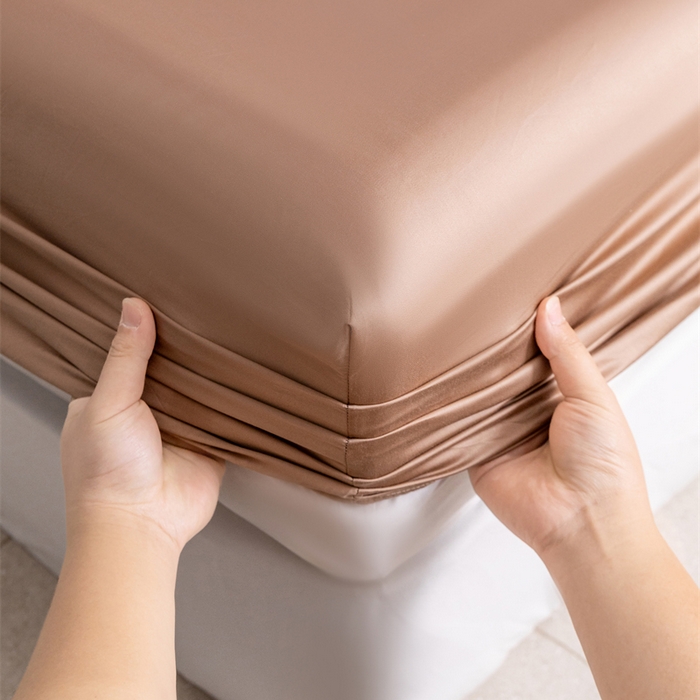 91家纺网 家纺一手货源 找家纺 （总）2025新款50S100支全棉四件套单品系列-单床笠