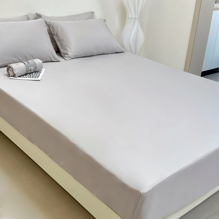 91家纺网 家纺一手货源 找家纺 （总）兜米家居 2025新款床笠A类水洗真丝床笠三件套