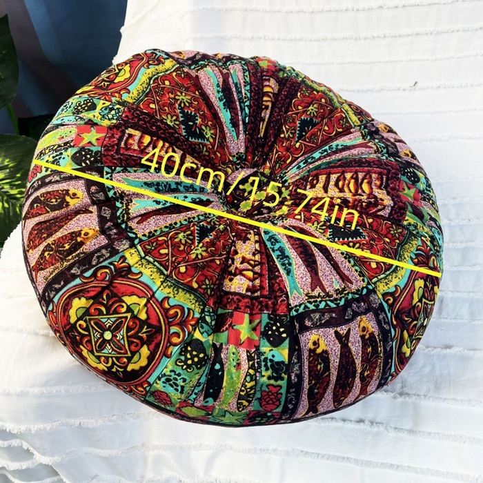 91家纺网 家纺一手货源 找家纺 （总）李帅家居 2025新款波西米亚蒲团抱枕网红ins风太阳花朵抱枕套 小雏菊花床头靠垫办公室向日葵花靠枕套