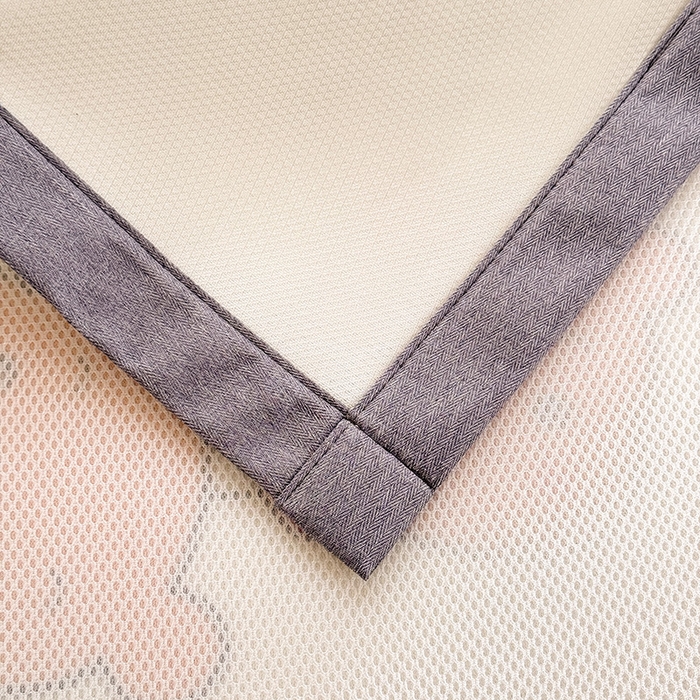 91家纺网 家纺一手货源 找家纺 518家纺 2025新款亲肤舒适A类碳光冰丝抗菌凉席【提供买家秀】席子【提供买家秀】-床笠款 维尼熊