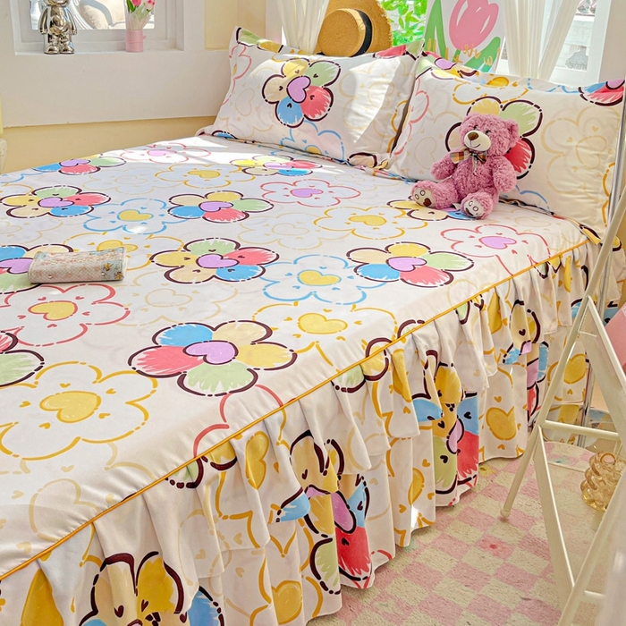 91家纺网 家纺一手货源 找家纺 艾橙 2025新款140克植物羊绒双边单床裙