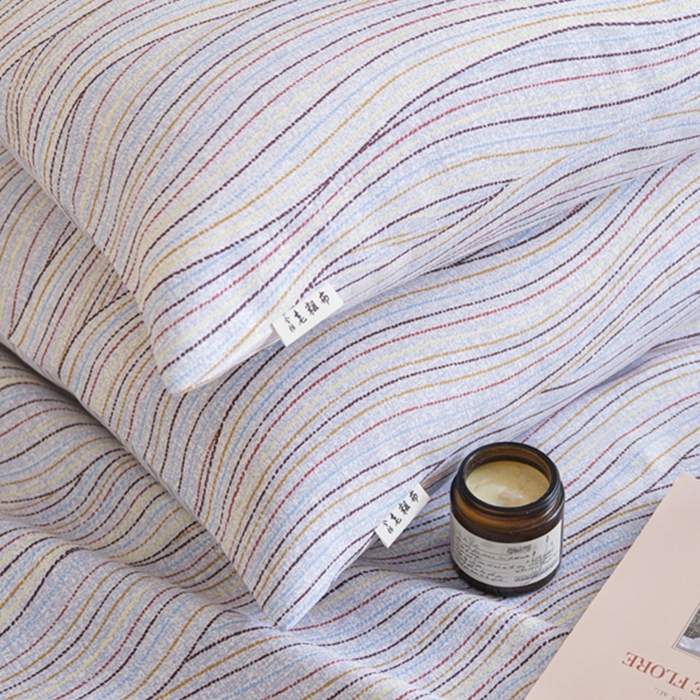 91家纺网 家纺一手货源 找家纺 慕绸家纺（原萌宝老粗布厂家） 2025直播爆款100%全棉加厚非遗老粗布 律动