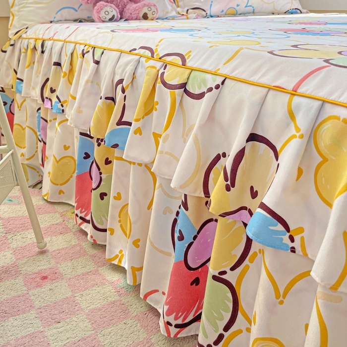 91家纺网 家纺一手货源 找家纺 艾橙 2025新款140克植物羊绒双边单床裙