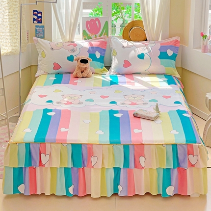 91家纺网 家纺一手货源 找家纺 （总）艾橙 2025新款140克植物羊绒双边单床裙