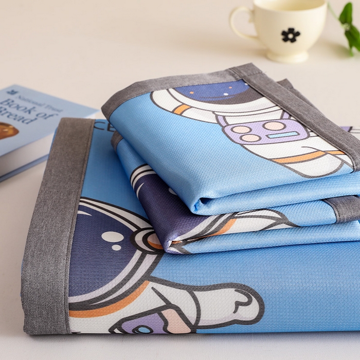 91家纺网 家纺一手货源 找家纺 518家纺 2026新款亲肤舒适A类碳光冰丝抗菌凉席【提供买家秀】席子【提供买家秀】-床笠款 太空礼物