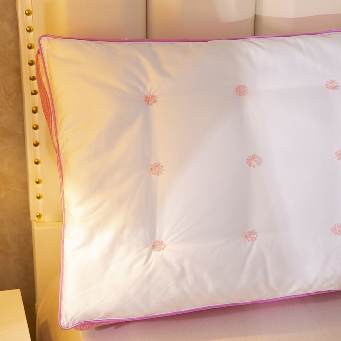 91家纺网 家纺一手货源 找家纺 （总）九州枕芯 2025新款二合一双层蚕丝枕