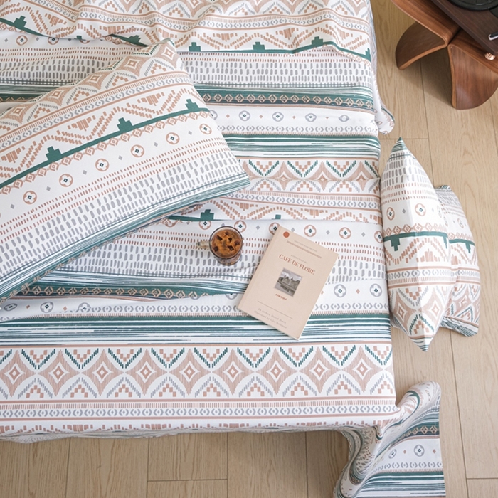 91家纺网 家纺一手货源 找家纺 慕绸家纺（原萌宝老粗布厂家） 2025直播爆款100%全棉加厚非遗老粗布 美拉德