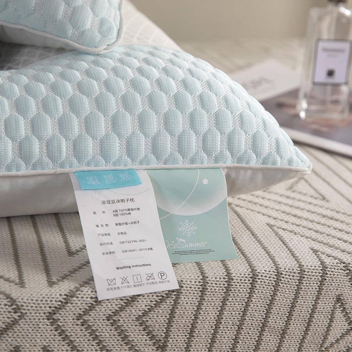 91家纺网 家纺一手货源 找家纺 （总）九州枕芯 2025新款凉豆豆决明子保健枕