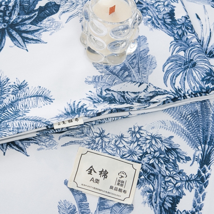 91家纺网 家纺一手货源 找家纺 慕绸家纺（原萌宝老粗布厂家） 2025直播爆款100%全棉加厚非遗老粗布 雾屿