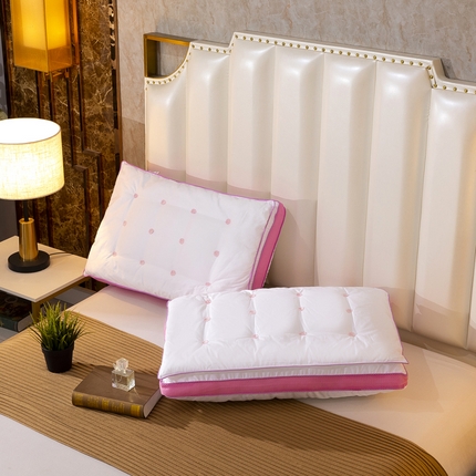 91家纺网 家纺一手货源 找家纺 （总）九州枕芯 2025新款二合一双层蚕丝枕