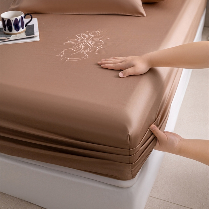 91家纺网 家纺一手货源 找家纺 （总）2025新款50S100支全棉四件套单品系列-单床笠