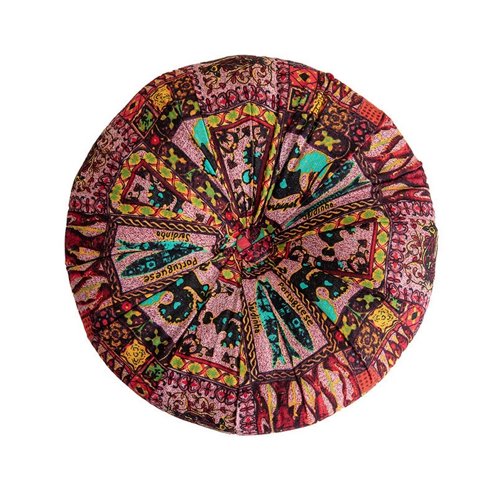 91家纺网 家纺一手货源 找家纺 （总）李帅家居 2025新款波西米亚蒲团抱枕网红ins风太阳花朵抱枕套 小雏菊花床头靠垫办公室向日葵花靠枕套