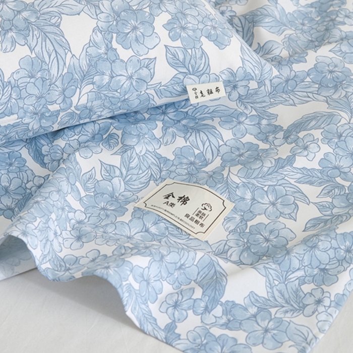 91家纺网 家纺一手货源 找家纺 慕绸家纺（原萌宝老粗布厂家） 2025直播爆款100%全棉加厚非遗老粗布 挪威