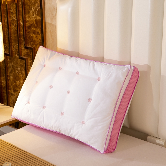 91家纺网 家纺一手货源 找家纺 （总）九州枕芯 2025新款二合一双层蚕丝枕