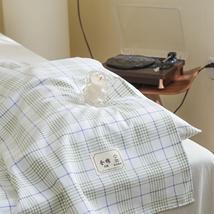 91家纺网 家纺一手货源 找家纺 慕绸家纺（原萌宝老粗布厂家） 2025直播爆款100%全棉加厚非遗老粗布 格调