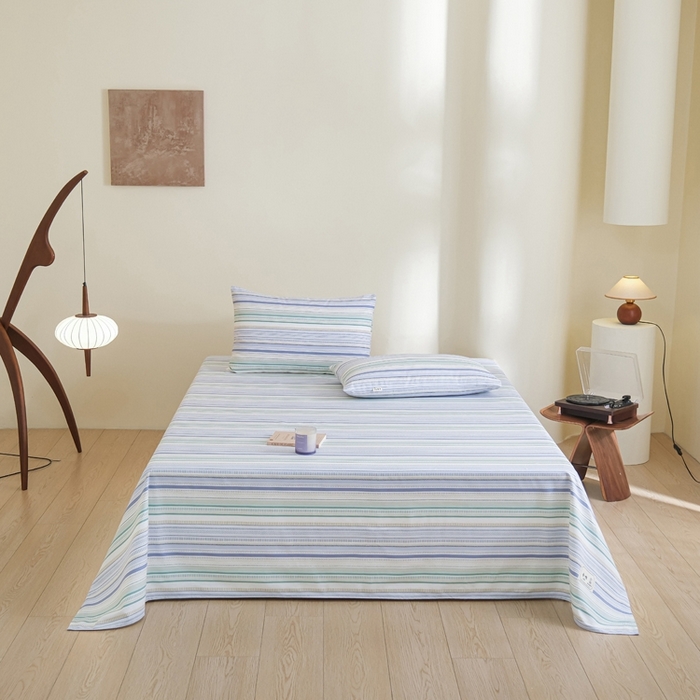 91家纺网 家纺一手货源 找家纺 慕绸家纺（原萌宝老粗布厂家） 2025直播爆款100%全棉加厚非遗老粗布 浮云拿铁