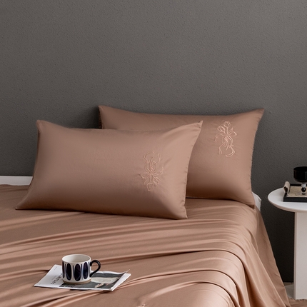 91家纺网 家纺一手货源 找家纺 （总）2025新款50S100支全棉四件套单品系列-单枕套