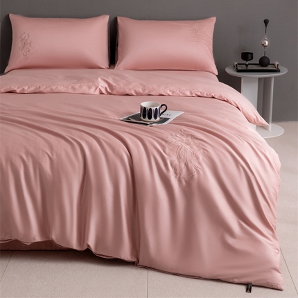 2025新款50S100支全棉四件套单品系列-四件套 桃夭