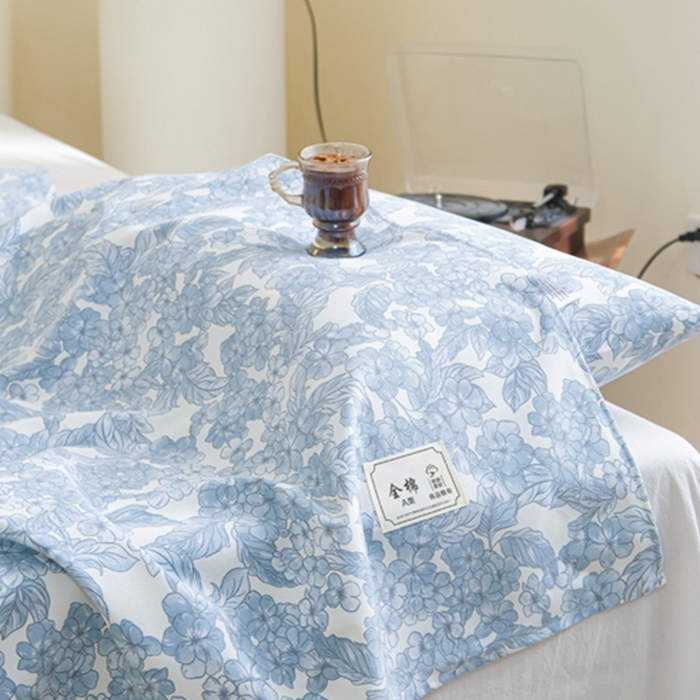 91家纺网 家纺一手货源 找家纺 慕绸家纺（原萌宝老粗布厂家） 2025直播爆款100%全棉加厚非遗老粗布 挪威