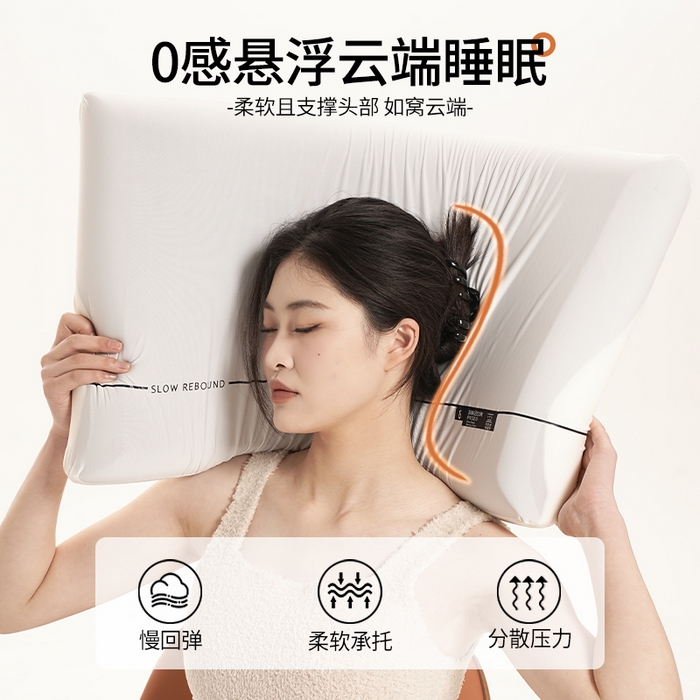 91家纺网 家纺一手货源 找家纺 唯爱品 2026新款三代深睡慢回弹记忆枕三芯YA朵同款记忆枕头枕芯记忆枕源头工厂 三代深睡慢回弹记忆枕42x70x10cm/只