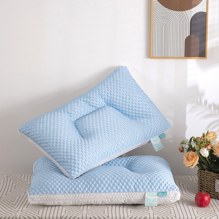 91家纺网 家纺一手货源 找家纺 （总）九州枕芯 2025新款冰丝凉感按摩枕