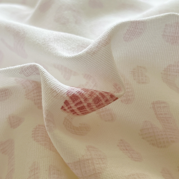 91家纺网 家纺一手货源 找家纺 雅眠居 2025新款直播针织棉双层纱夏被床盖四件套空调夏凉被单件三件套 爱心粉