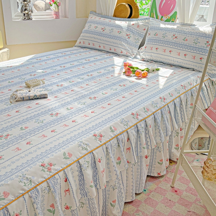 91家纺网 家纺一手货源 找家纺 艾橙 2025新款140克植物羊绒双边单床裙