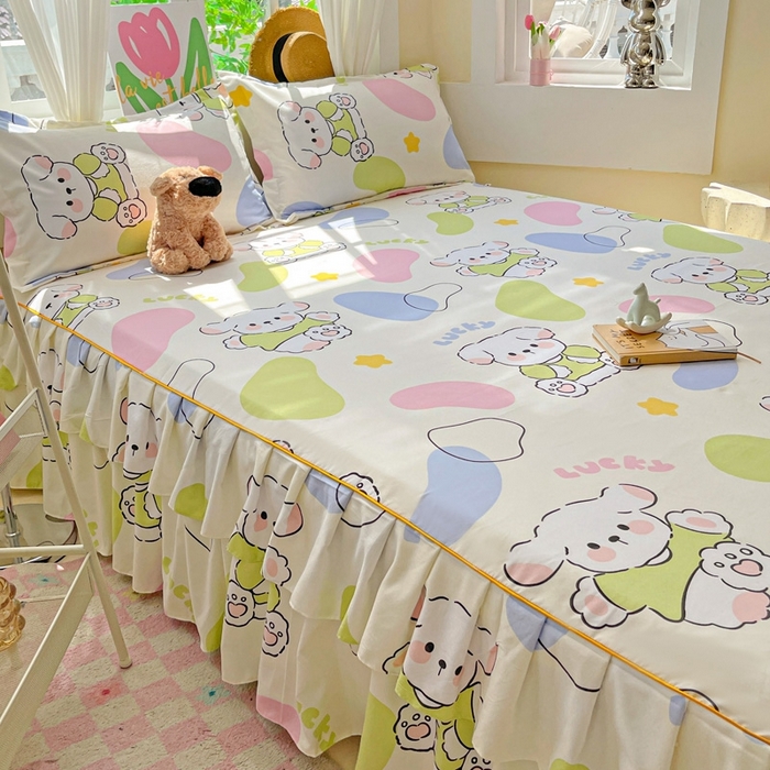 91家纺网 家纺一手货源 找家纺 艾橙 2025新款140克植物羊绒双边单床裙