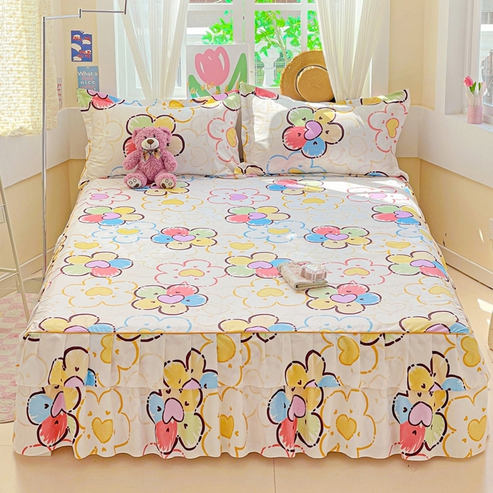 91家纺网 家纺一手货源 找家纺 艾橙 2025新款140克植物羊绒双边单床裙