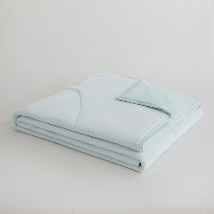 91家纺网 家纺一手货源 找家纺 兜米家居 2025新款亚朵同款夏季深睡被pro1夏凉被可机洗空调被透气被子 薄荷冰清