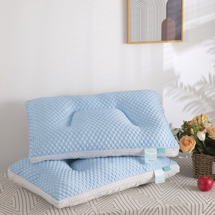 91家纺网 家纺一手货源 找家纺 （总）九州枕芯 2025新款冰丝凉感按摩枕