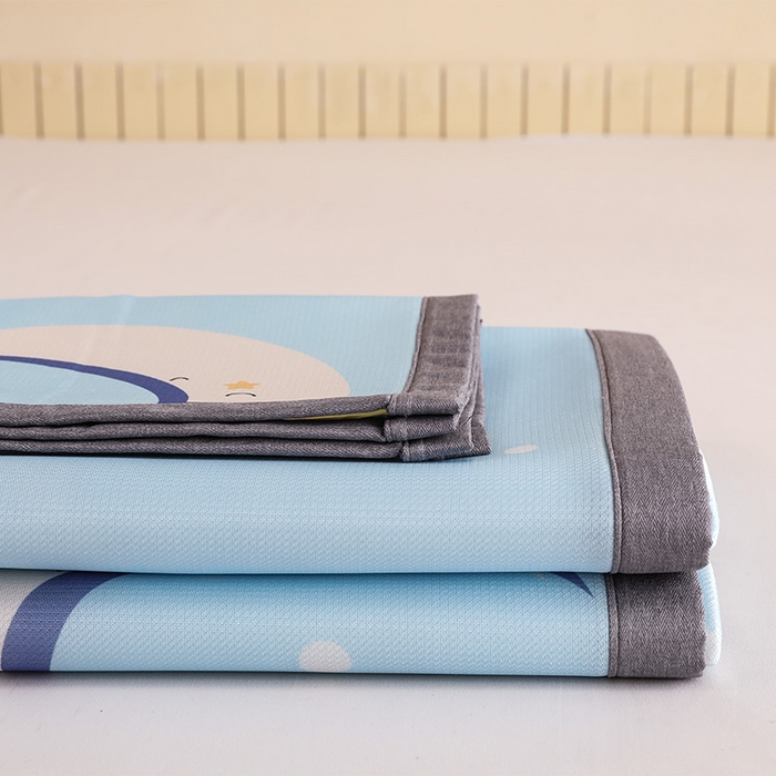 91家纺网 家纺一手货源 找家纺 518家纺 2026新款亲肤舒适A类碳光冰丝抗菌凉席【提供买家秀】席子【提供买家秀】-床笠款 星月物语