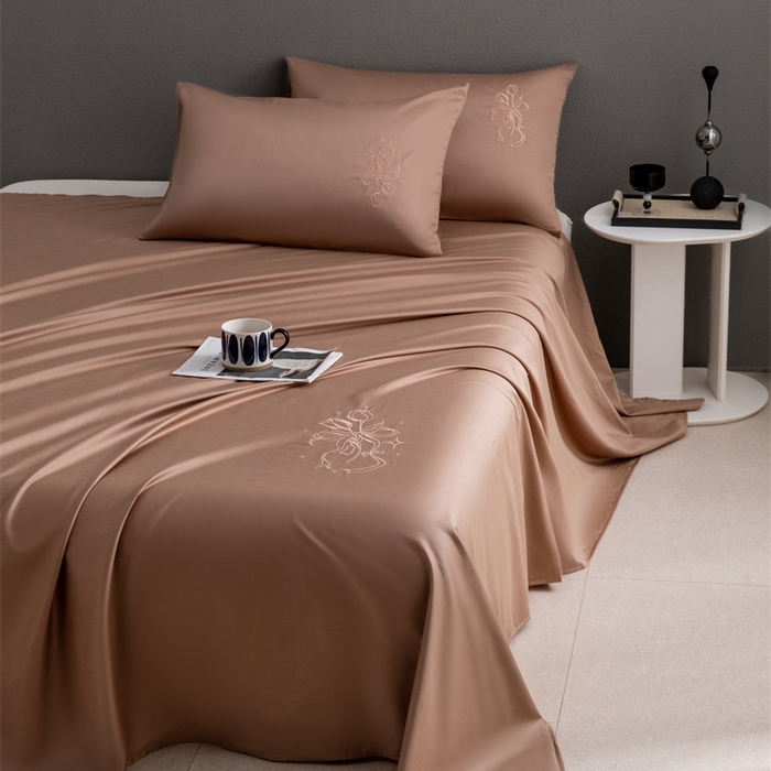 91家纺网 家纺一手货源 找家纺 （总）2025新款50S100支全棉四件套单品系列-单床单