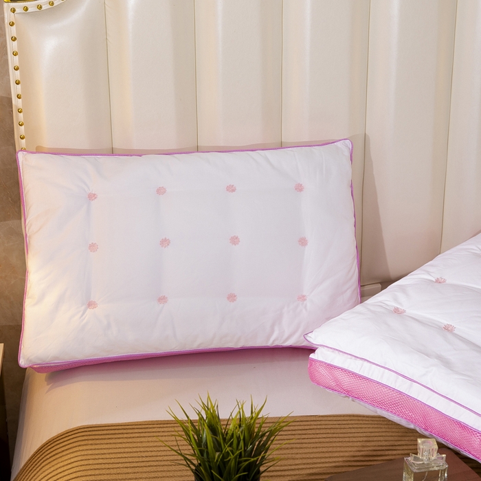 91家纺网 家纺一手货源 找家纺 （总）九州枕芯 2025新款二合一双层蚕丝枕