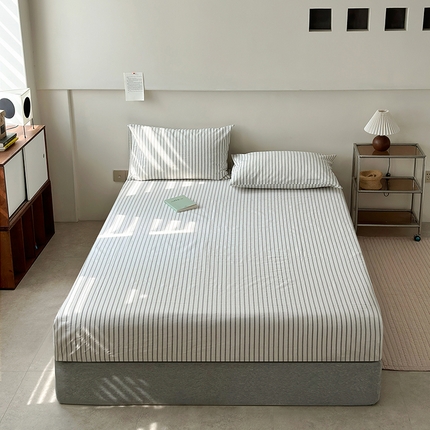 （总）水洗的故事 2025新款色织水洗棉单床笠