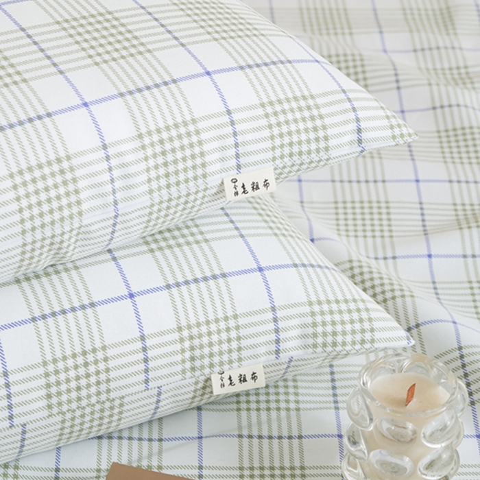 91家纺网 家纺一手货源 找家纺 慕绸家纺（原萌宝老粗布厂家） 2025直播爆款100%全棉加厚非遗老粗布 格调