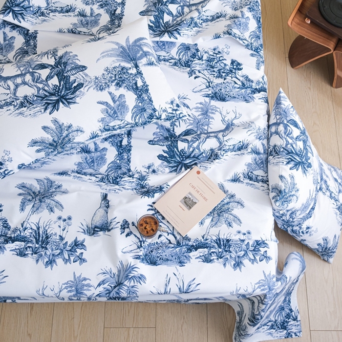 91家纺网 家纺一手货源 找家纺 慕绸家纺（原萌宝老粗布厂家） 2025直播爆款100%全棉加厚非遗老粗布 雾屿