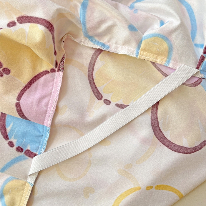 91家纺网 家纺一手货源 找家纺 艾橙 2025新款140克植物羊绒双边单床裙