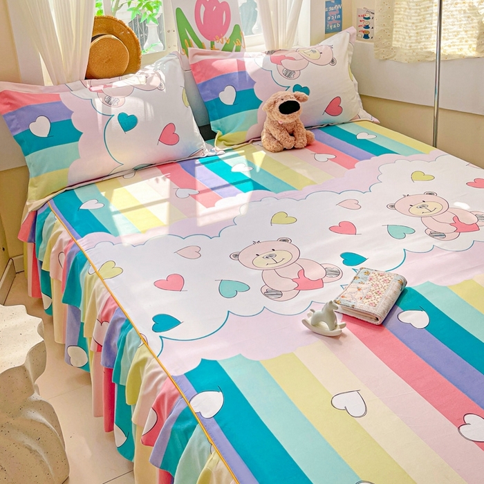 91家纺网 家纺一手货源 找家纺 艾橙 2025新款140克植物羊绒双边单床裙