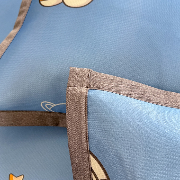 91家纺网 家纺一手货源 找家纺 518家纺 2026新款亲肤舒适A类碳光冰丝抗菌凉席【提供买家秀】席子【提供买家秀】-床笠款 太空礼物