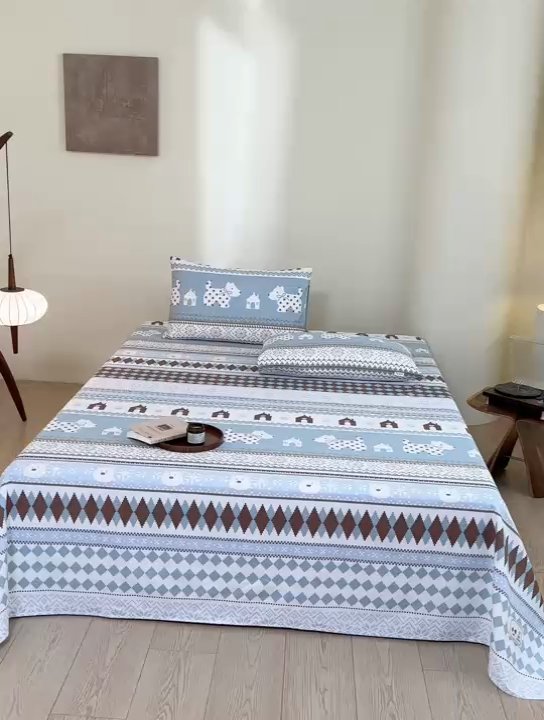 91家纺网 家纺一手货源 找家纺 慕绸家纺（原萌宝老粗布厂家） 2025直播爆款100%全棉加厚非遗老粗布 尤米