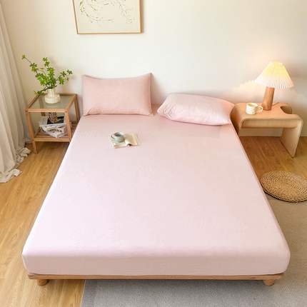 91家纺网 家纺一手货源 找家纺 （总）名优家纺 2025新款全棉色织水洗棉单品系列-单床笠