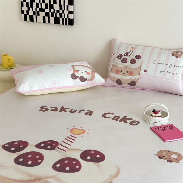 91家纺网 家纺一手货源 找家纺 美乐迪家纺 2025新款异形冰藤席 小蛋糕