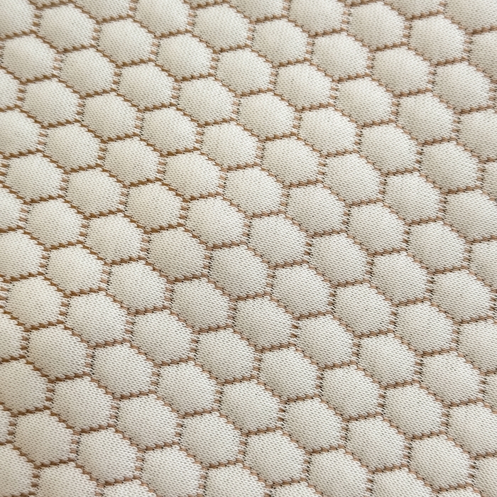 91家纺网 家纺一手货源 找家纺 999家纺   2025新款凉感提花冰豆豆凉席三件套 冰块熊-咖（凉席款）