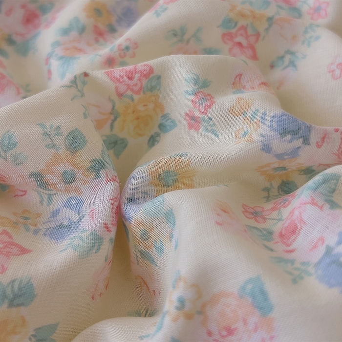 91家纺网 家纺一手货源 找家纺 优品阁  2025新款A类全棉有氧双层纱四件套 汪小姐