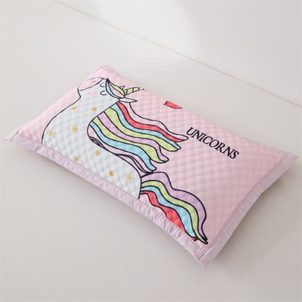 织布人2025新款荞麦枕夏季卡通凉豆豆枕1-12岁儿童学生枕头幼儿园午睡枕  卡通凉豆豆-彩虹马【学生款荞麦枕】