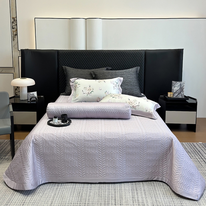 91家纺网 家纺一手货源 找家纺 （总）若未家居 LOVEWE HOUSE 2025新款兰精天丝印花夏被及夏被四件套