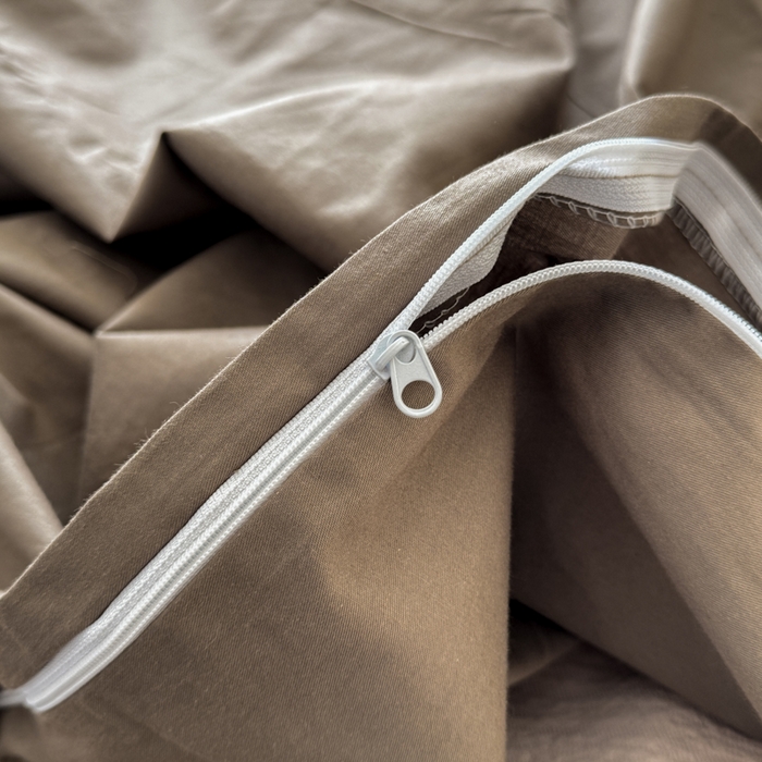 91家纺网 家纺一手货源 找家纺 若未家居 LOVEWE HOUSE 2025新款50S色织空气层水洗大提花全棉四件套 流光 燕麦米