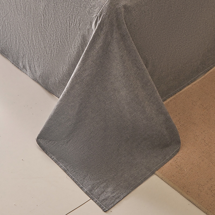 91家纺网 家纺一手货源 找家纺 秋泽家纺 2025新款全棉色织水洗棉棉花夏被夏凉被空调被 灰细条