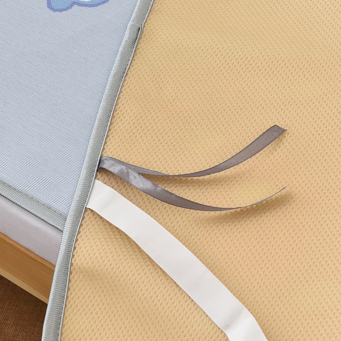 91家纺网 家纺一手货源 找家纺 多乐家纺 2025新款学生床数码大版印花冰丝凉席（专版花型） 嘟嘟熊